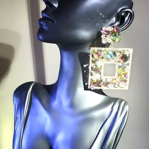 Blinged Stylish Earrings